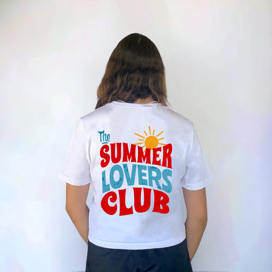 THE ULTIMATE CROP T-SHIRT - SUMMER LOVERS